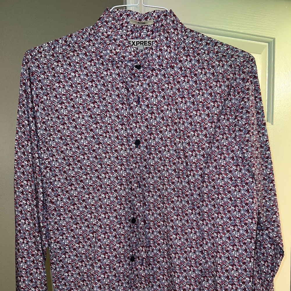 Express - Men’s Casual Button Down Dress Shirt
